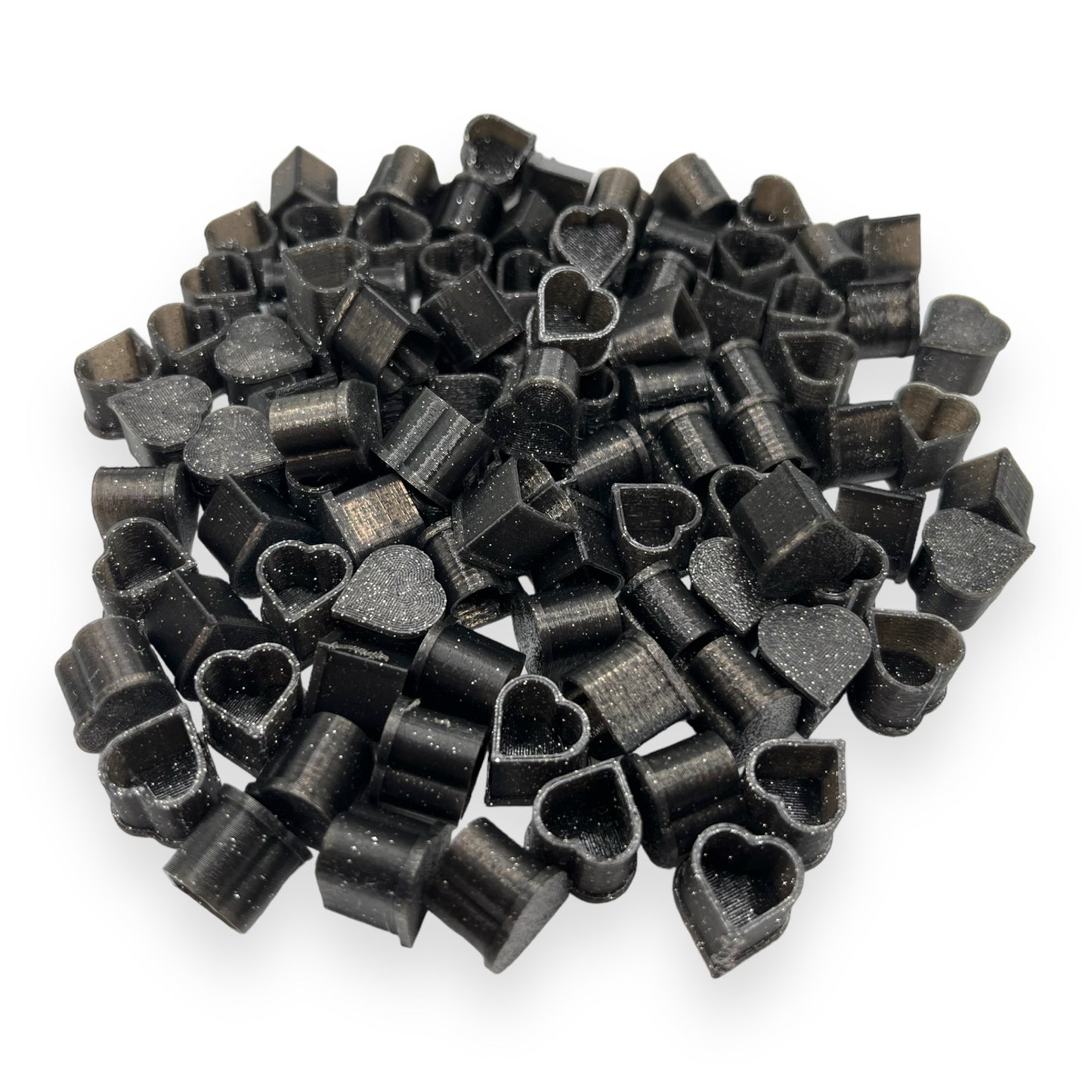 Heart Shaped Ink Caps for Creative Tattoo Artists