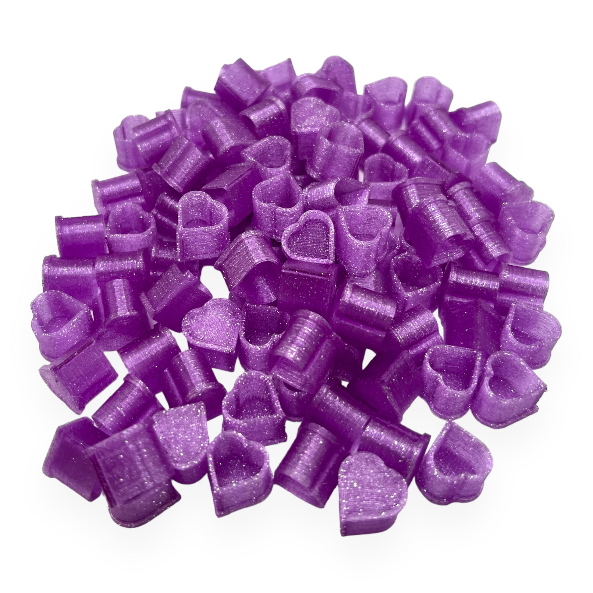 Heart Shaped Ink Caps for Creative Tattoo Artists