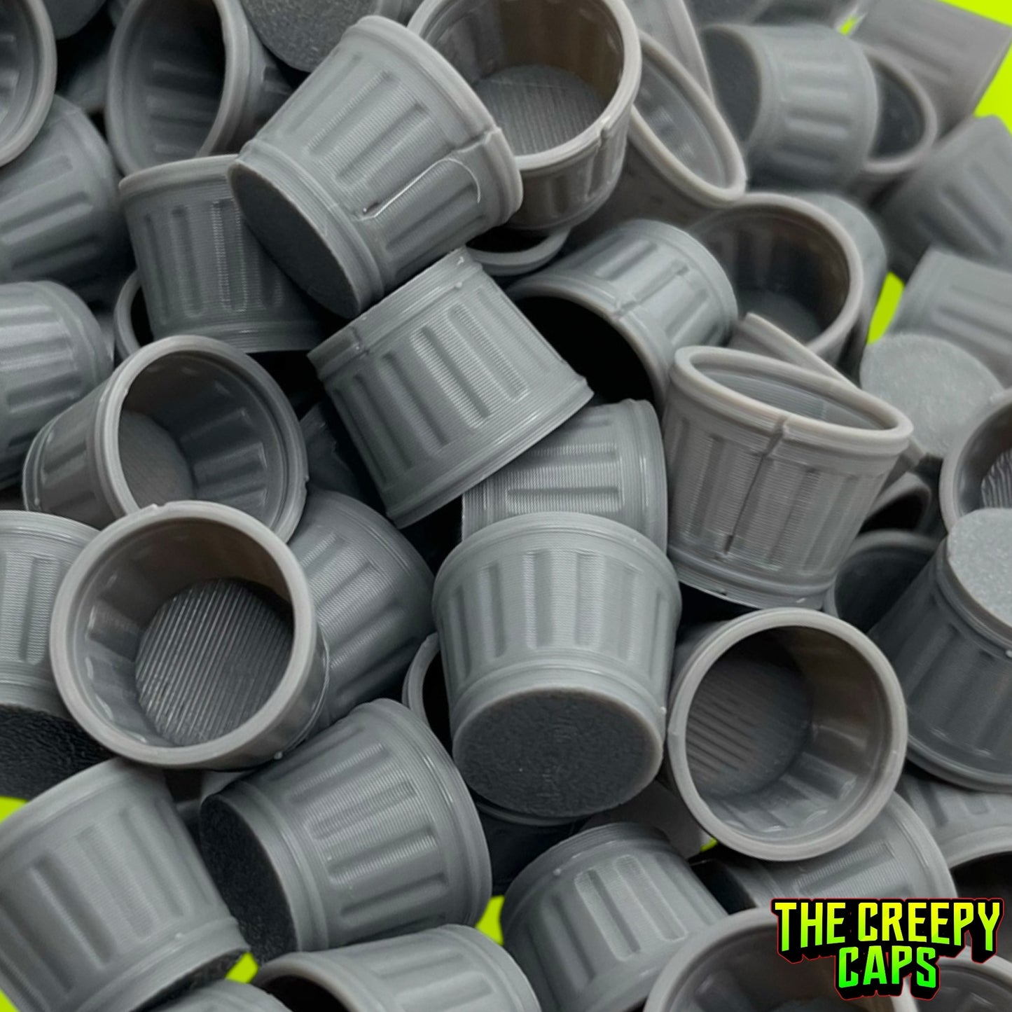 Trashcan Shaped Ink Caps