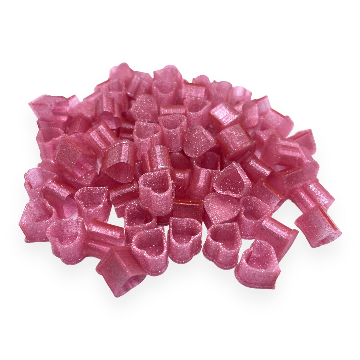 Heart Shaped Ink Caps for Creative Tattoo Artists