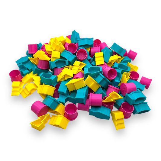 Retro Theme Shaped Ink Caps